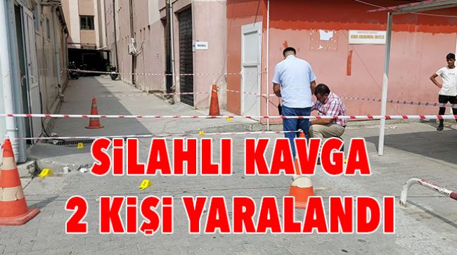 HASTANE BAHÇESİNDE KAVGA