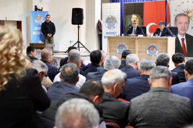 Vali Toros, Akdeniz’de muhtarların taleplerini dinledi