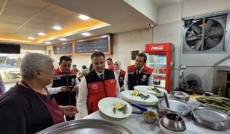 MERSİN'DE EŞ ZAMANLI GIDA DENETİMİ