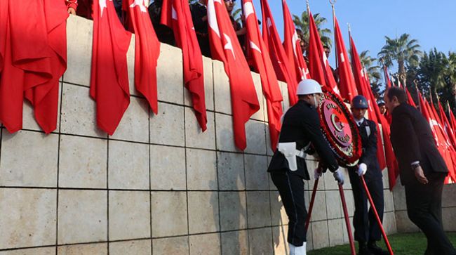 ULU ÖNDER ÖLÜMÜNÜN 84'ÜNCÜ YILINDA MERSİN’DE ANILDI