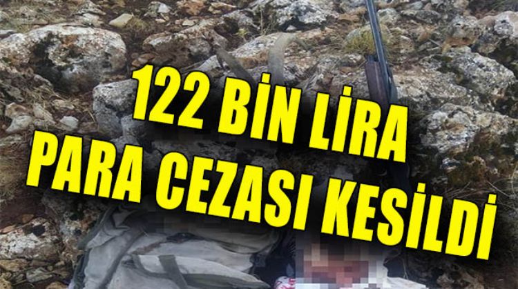 KAÇAK AVCILARA PARA CEZASI KESİLDİ