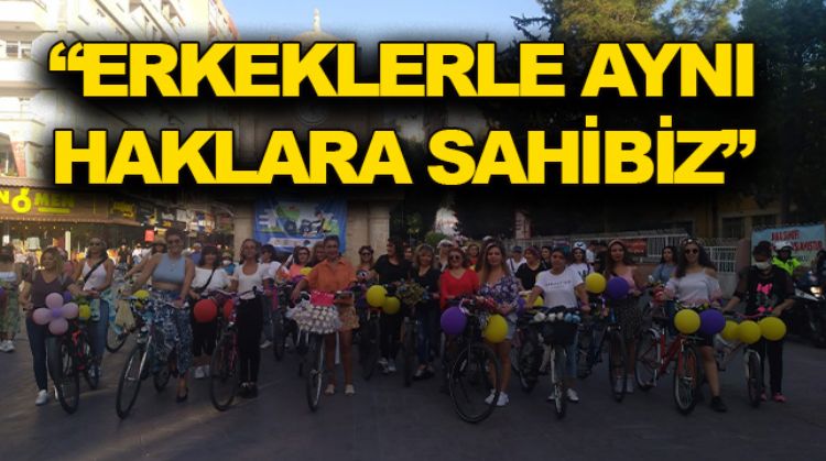 TARSUS'TA “SÜSLÜ KADINLAR BİSİKLET TURU” ETKİNLİĞİ