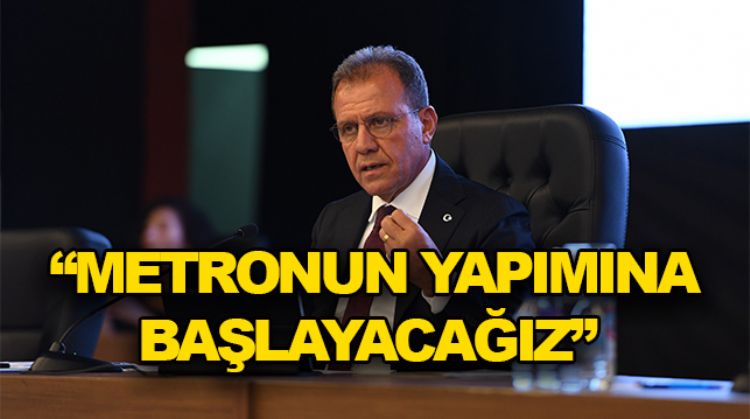 MERSİN METROSUNA KAVUŞACAK