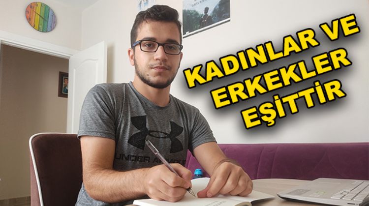 19 YAŞINDA ’KADINA ŞİDDET’ KONULU ’GLAYÖLLER’ KİTABINI ÇIKARDI