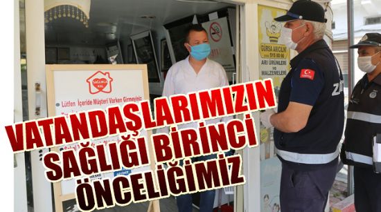 VATANDAŞLARIMIZIN SAĞLIĞI BİRİNCİ ÖNCELİĞİMİZ
