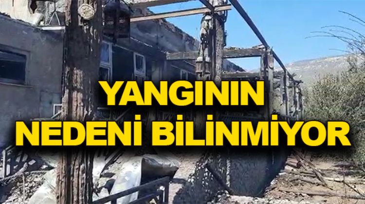 MUT’TA 2 İŞ YERİNDE YANGIN ÇIKTI