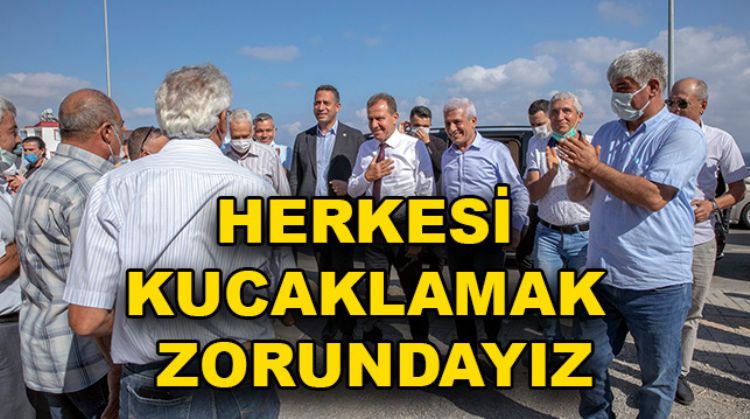 “ÇOK LAF DEĞİL ÇOK İŞ YAPMA PEŞİNDEYİZ”
