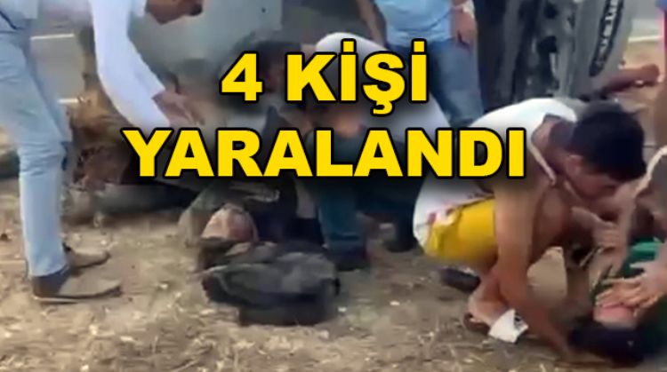 SİLİFKE’DE TRAFİK KAZASI