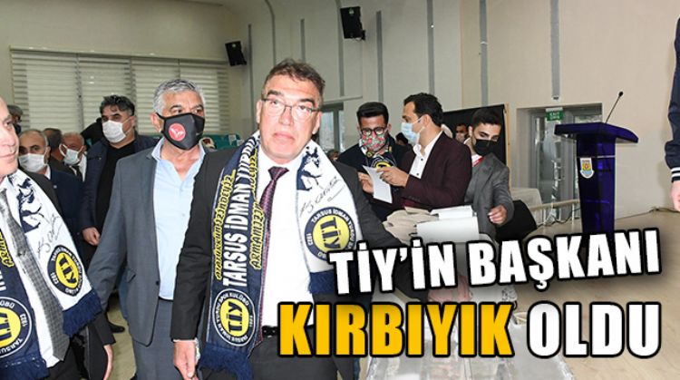 TARSUS İDMAN YURDU’NDA HARUN ŞAHİN KIRBIYIK BAŞKANLIĞA SEÇİLDİ