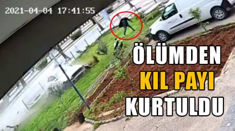 70 YAŞINDAKİ ADAM ŞANS ESERİ KURTULDU