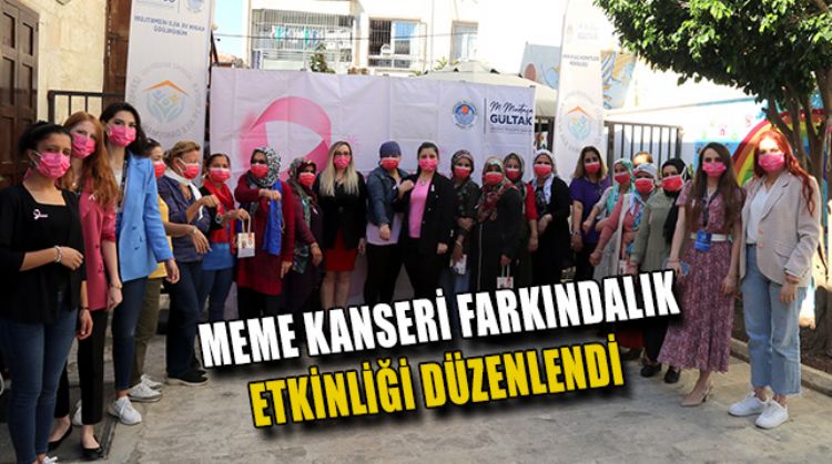 MEME KANSERİ BİLİNÇLENDİRME VE FARKINDALIK AYI ETKİNLİKLERİ YAPILDI