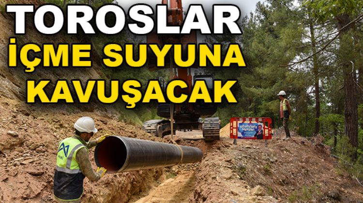 İÇME SUYU ÇALIŞMALARI HIZ KESMEDEN DEVAM EDİYOR