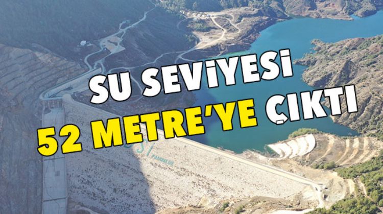 PAMUKKALE BARAJININ SU SEVİYESİ ARTTI