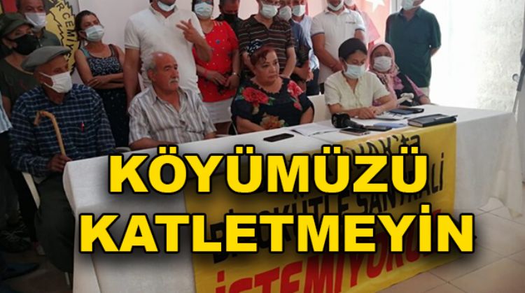 KÖYLÜLER BİYOKÜTLE SANTRALİ YAPILMASINI İSTEMİYOR