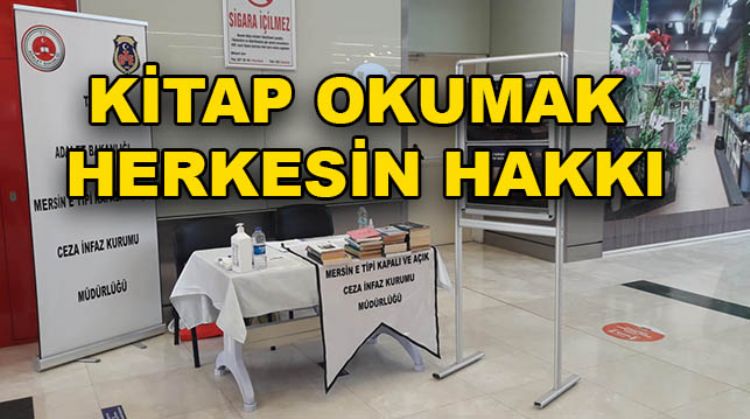 CEZA İNFAZ KURUMU KÜTÜPHANELERİ İÇİN “KİTAP BAĞIŞI” KAMPANYASI