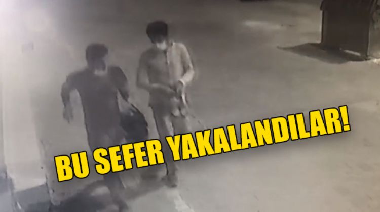 AYAKKABI HIRSIZLARI YAKALANDI