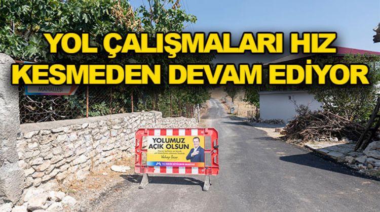 TARSUS’TA YOL YENİLEME ÇALIŞMALARI YAPILDI