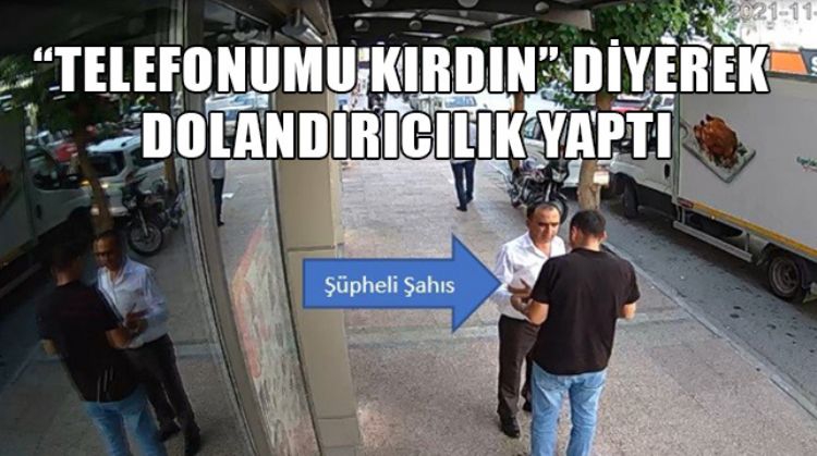 TELEFON DOLANDIRICISI YAKALANDI