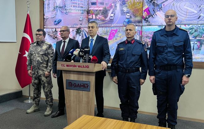 Mersin’de yılbaşı tedbirleri üst seviyede: 12 bin 216 güvenlik personeli görevde