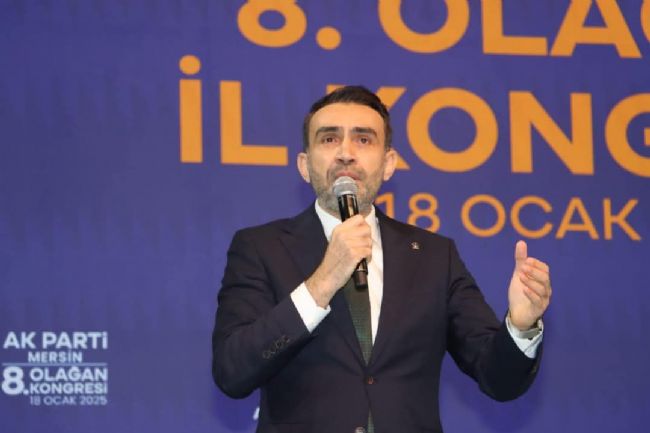 Aldemir’den Mersinlilere kongre teşekkürü