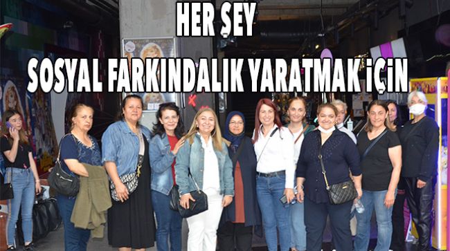 KADINLAR SİNEMA ETKİNLİĞİNDE BİR ARAYA GELDİ