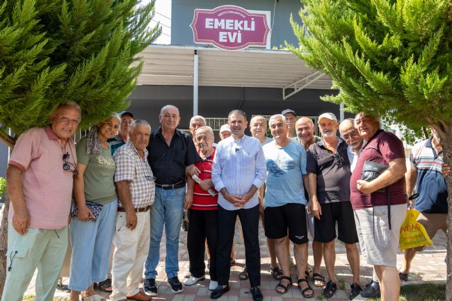 Başkan Tuncer’den emeklilere ziyaret