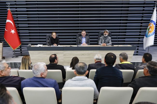 Başkan Tuncer, muhtarlarla bir araya geldi