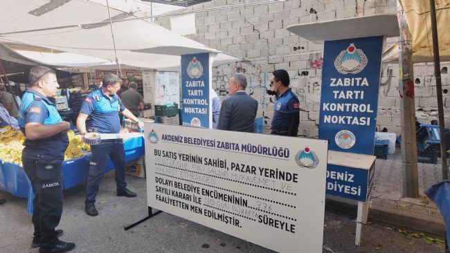 Mersin’de müşterisine hakaret eden pazar esnafına 30 gün faaliyetten men cezası