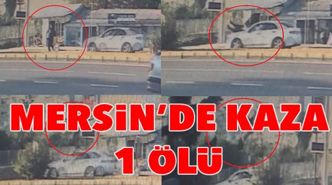 KARŞIDAN KARŞIYA GEÇİYORDU, METLERCE HAVAYA UÇTU