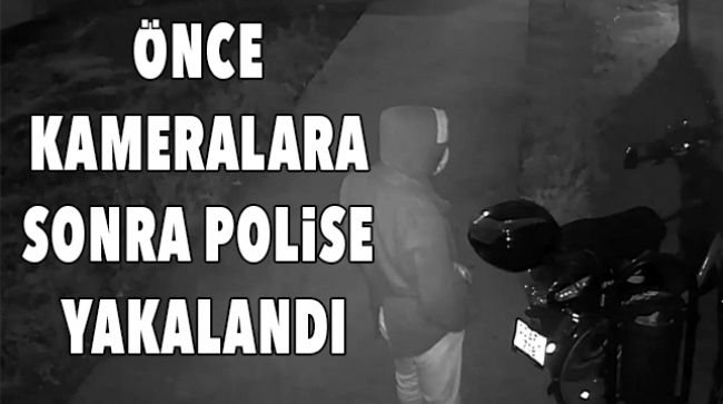 BİSİKLET HIRSIZI YAKAYI ELE VERDİ
