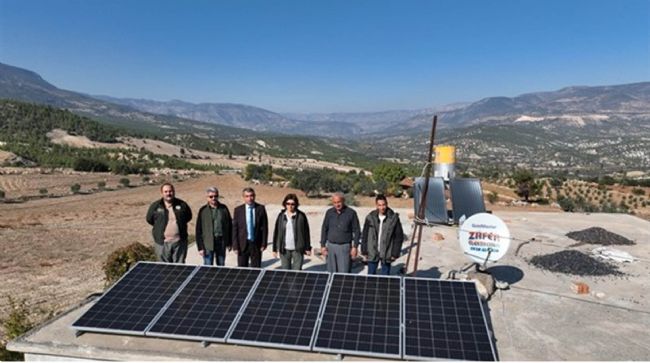 MERSİN’DE 33 ORMAN KÖYLÜSÜNE GÜNEŞ PANELİ DESTEĞİ