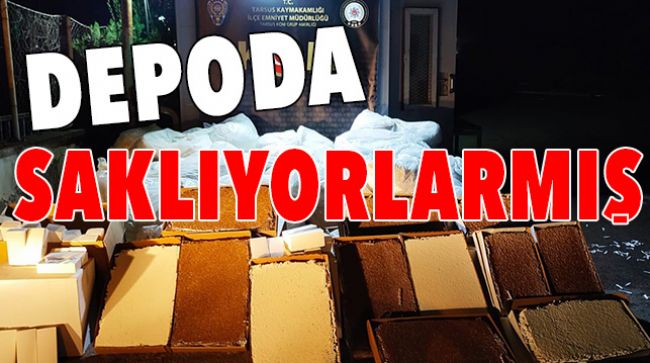 959 BİN MAKARON ELE GEÇİRİLDİ