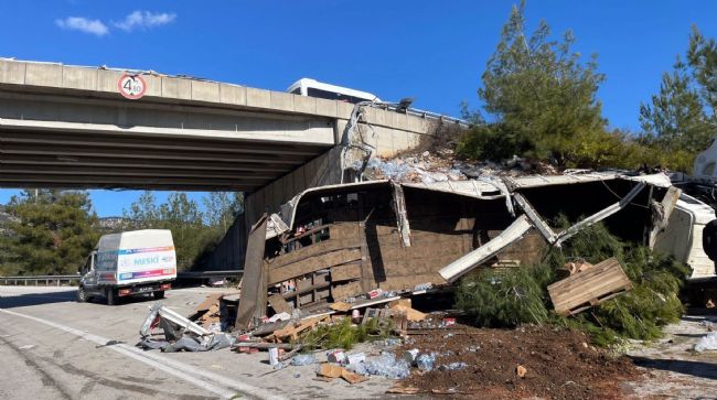 YARDIM TIRI TARSUS’TA KAZA YAPTI