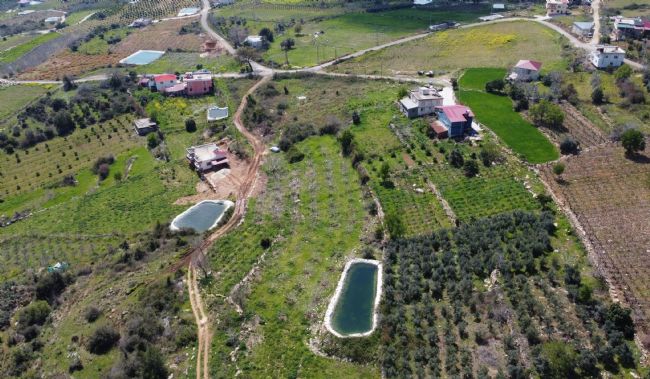 Yayla ve köyler baharla yeşile bürünerek renklendi