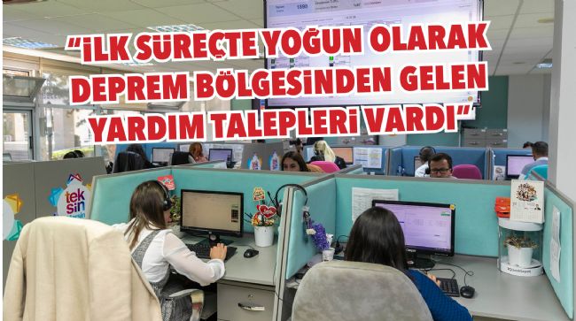 TEKSİN MERSİN'DE BİR AYDA 155 BİNDEN FAZLA GÖRÜŞME SAĞLANDI