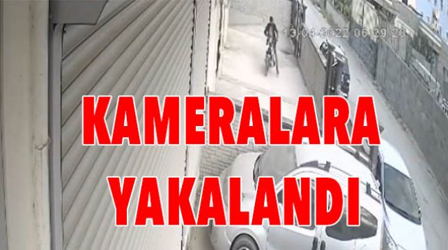 MOTOSİKLET HIRSIZI YAKALANDI