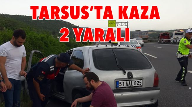 OTOMOBİL TIRA ARKADAN ÇARPTI