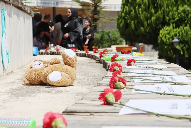 Mersin'de 'Uluslararası Çatışma Kurbanı Masum Çocuklar Günü' etkinliği düzenlendi