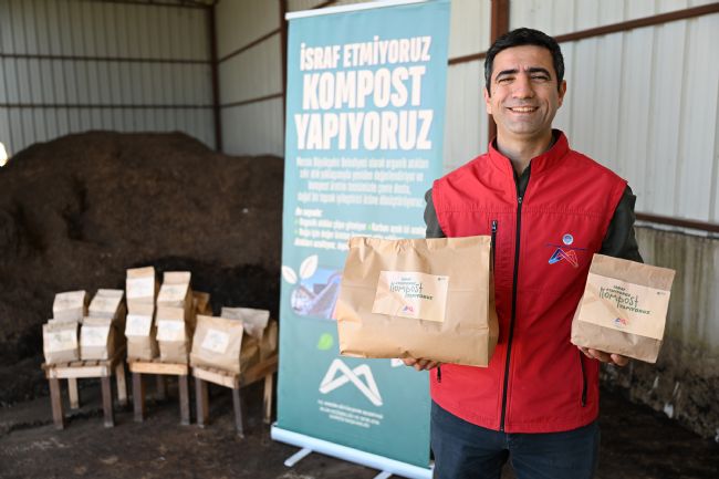 MERSİN BÜYÜKŞEHİR’İN KOMPOST ÜRETİM TESİSİ’NDE ATIK YOK, DOĞAYA DÖNÜŞ VAR