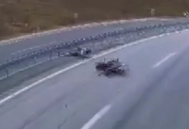 Hayalini kurduğu motosiklet, sonu oldu…