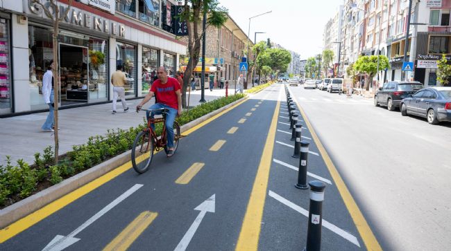 MERSİN’DE 125 KİLOMETRE BİSİKLET YOLU YAPILDI