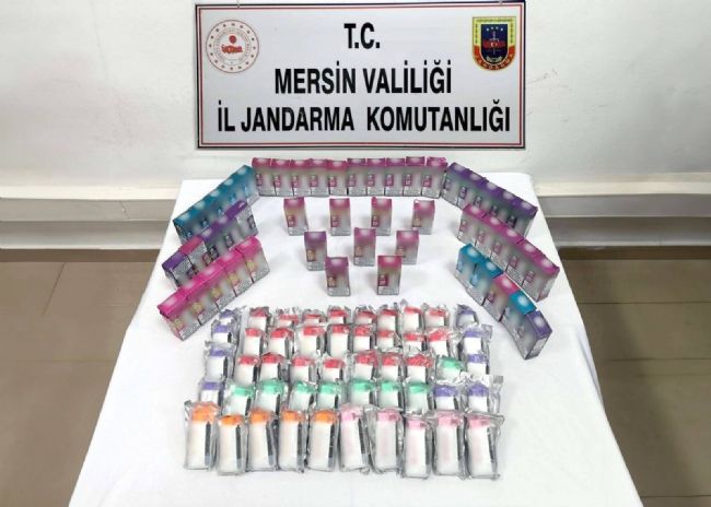 Mersin'de kaçak sigara ile mücadele: 2 gözaltı
