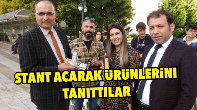 TARIM LİSESİ ÖĞRENCİLERİNİN ÜRÜNLERİNE YOĞUN İLGİ