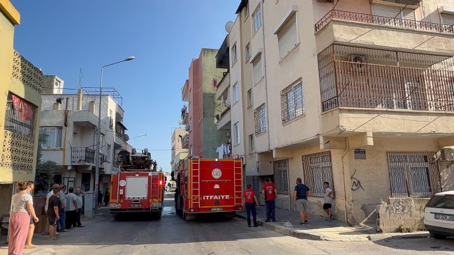 Kiracı dehşeti; evi ateşe verdi, mahalle ayağa kalktı!