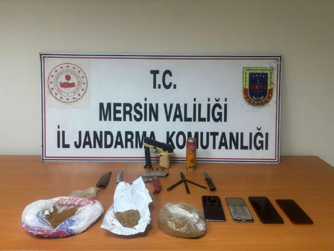 Mersin'de uyuşturucu operasyonu: 3 tutuklama