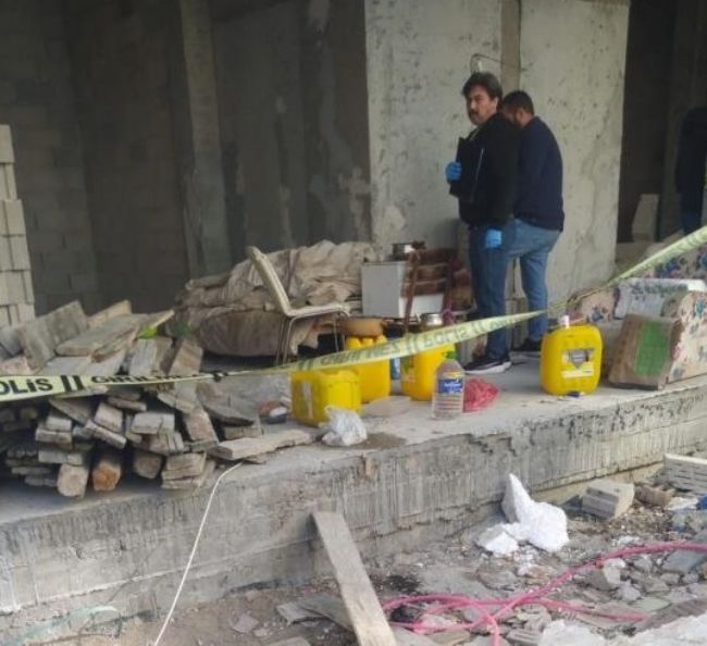 İnşaat bekçisi ölü bulundu
