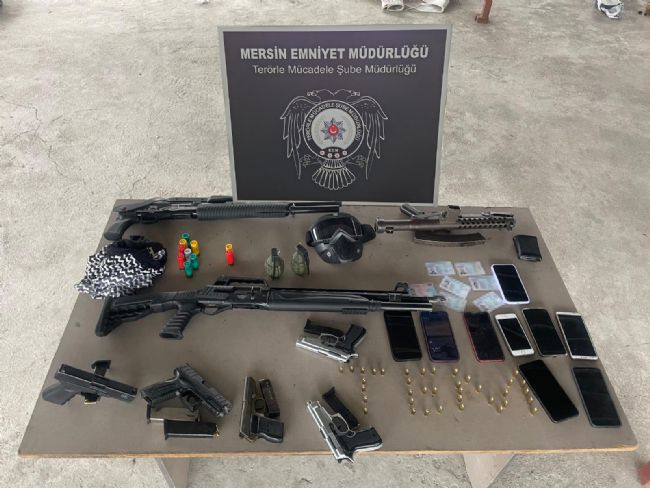Mersin'de organize suç çetesi çökertildi: 6 gözaltı