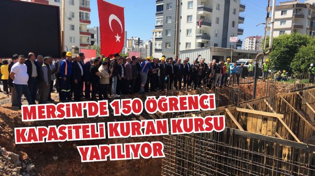KUR’AN KURSUNUN TEMELİ ATILDI