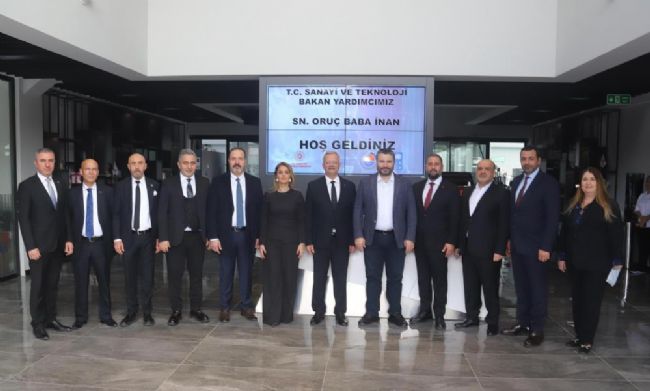 Bakan Yardımcısı İnan, OSB’de İncelemelerde Bulundu