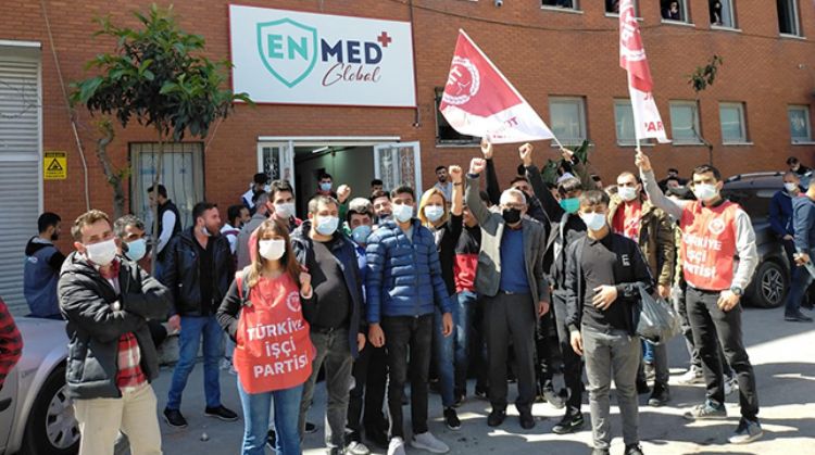 YİNE PATRON GASPI, YİNE İŞÇİ DİRENİŞİ!
